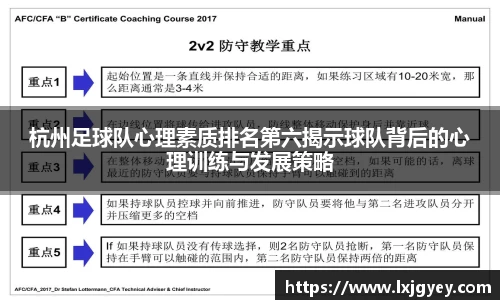 杭州足球队心理素质排名第六揭示球队背后的心理训练与发展策略